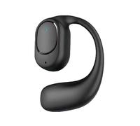 Wireless Bluetooth Headset,Single Earpiece Ultralight Headphones Suit for Sport Running Listing To Music,Hanging Ear Non in Ear Comfortable Open Earphone for Most Smart Phones, Cheap Headset (Black)