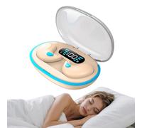Wireless Bluetooth Invisible Sleep Earbuds Mini Small Sleeping Headphones Noise Cancelling Flat Earphones for Side Sleeping Sleepers Waterproof TWS Hidden Ear Buds for iPhone Android Music Sports Work