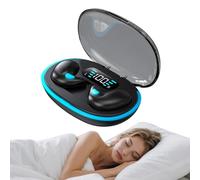 Wireless Bluetooth Invisible Sleep Earbuds Mini Small Sleeping Headphones Noise Cancelling Flat Earphones for Side Sleeping Sleepers Waterproof TWS Hidden Ear Buds for iPhone Android Music Sports Work