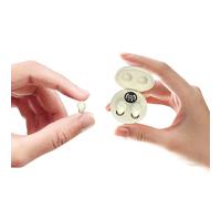 Wireless Bluetooth Invisible Small Earbuds Soft In Ear Headphones ENC Noise Cancelling Hidden Earphones Small Ear Buds for Smaller Ears TWS Mini Sleep Earbuds for iPhone Android Office Work Sleeping