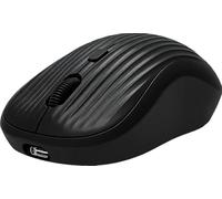 Wireless Bluetooth Mouse Dual Mode (BT5.2 +USB2.4G), Type-C Rechargeable Silent Mouse, 3 Adjustable DPI Ergonomic Portable Mice, Computer Mouse Compatible with MacBook/iPad/Windows PC Laptop-Black