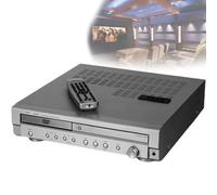 Wireless Bluetooth Power Amplifier - 5.1 Channel Home Audio Receiver with Dual-Wave Radio, Fiber Optic Coaxial Output, and Remote Control for Enhanced Entertainment