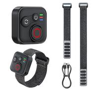 Wireless Bluetooth Remote Control for Insta360 X5/X4/X3/Ace Pro 2/Ace Pro/GO3S/GO3/Hero 13/12/11/IOS/Android Smartphone Cameras Accessories with Hand Strap, 50 m Range BT5.1 Type-C