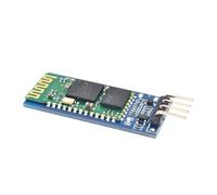 Wireless Bluetooth Serial Port, 4 Pin RF Transceiver Serial Module Bi-Directional Serial Channel Slave Mode for DIY (3.57 * 1.52cm)