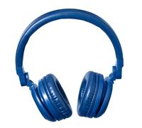Wireless Bluetooth Stereo Headphones, Adjustable, Aux In USB,Blue Muse M-276BTB