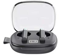 Wireless Bluetooth Translation Earbuds,Ai Translating Ear Buds,144 Languages Play Music Bluetooth In-Ear Earbuds,Language Translator Earphone Real Time 144 Languages for Travel Business (Black)