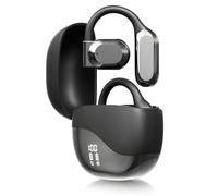 Wireless Bluetooth Translation Earbuds, Ai Translating Ear Buds, 144 Languages Play Music Bluetooth Over-Ear Earbuds Treble Translation in Real Time Earphone for Travel Business Learning (Black)