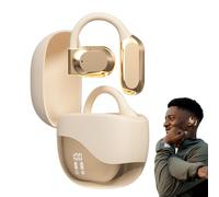 Wireless Bone Conduction Earphones - Wireless Supra-Ear Earphones with Battery Indicator | Noise Reduction Consumer Electronic Music Listening Clear Sound Fishing Riding