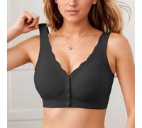 Wireless Bra, Push Up Bra, Wireless Front Close Support Bras For Older Women Lift No Underwire Comfortable Seamless
