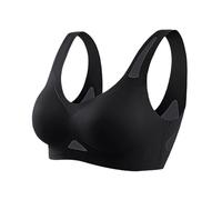 Wireless Bra, Wireless Jelly Bra, This Thin Seamless Latex Bra Is Designed To Make Large Breasts Smaller It Features A Gathering Top Support Side Retraction And A Vest Style Sports Bra