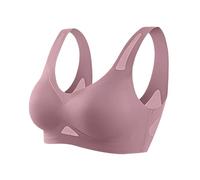 Wireless Bra, Wireless Jelly Bra, This Thin Seamless Latex Bra Is Designed To Make Large Breasts Smaller It Features A Gathering Top Support Side Retraction And A Vest Style Sports Bra