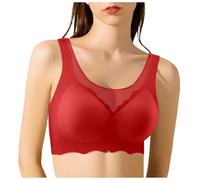 Wireless Bras for Women UK Mens Holiday Vests Clear Back Bra Clear Bra Straps Underwear Sets for Women Sport Bras for Women UK Yoga Sports Bras Swimming Vest 1-2 Years Womens Rash Vest Red