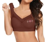 Wireless Bras for Women Uk, Sports Bras Removable Pads Sleep Bras In Yoga Bralette Leisure Stretch Sports Bras Women Running Wireless Padded Bras Plus Size Bras Adjustable Padded Zero Feel Bralettes