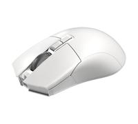 Wireless BT Gaming Mouse,26000DPI 7 Key Optical PAM3395 Lightweight Portable Computer Mouse,3 Mode Gaming Esports Suitable for Laptop Computers,Exceptional Game (White)