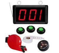 Wireless Calling System Restaurant Pager System Take A Number Calling System Waiting Number System Queue Management System for Bank, Hospital,Clinic