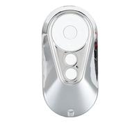 Wireless Camera Remote Control, Photo Video Scrolling Clicker for EBook APPs & Smartphones, Long Distance Sensing, Rechargeable 150mAh Lithium Battery (Silver)