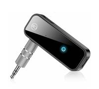 Wireless Car Adapter - Duals Mode Music Transmitter, Portable Audio Connector | Bluetooths Signal Receiver for Home Theater System, Multimedia Device Integration in Car, Offices or Living Room Setup
