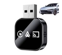 Wireless Car Adapter - No Delay Plug and Play Dongle, Automatic Video Converter Interface | Reliable Connection For Daily Commuting City Driving Highway Navigation Call To Par
