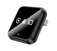 Wireless Car Adapter, Stable Signal Transmission, 5v, Convert Wired To Wireless Cár-play, Mini Stable Cár-Play Wire-Less Adapter, Effortless Setup Process, For Drivers Trucks Sedan