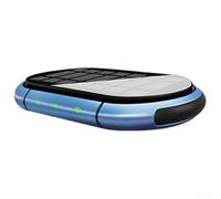 Wireless Car Air Purifier with Solar Power, 2000mAh USB Rechargeable Auto Air Freshener, Negative Ion Generator with 3-Layer Filter for Smoke and(Blue)