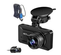 Wireless Car Camera - Night Vision Monitoring Recorder, 3.94 Inch Screen Front Rear Backup Camera, Wide Angle Rotation Lens | High Resolution Wireless Cam for Vehicle Truck Parking Driving