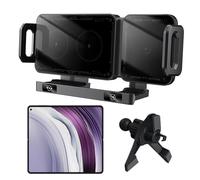 Wireless Car Charger - 15W Fast Charge Ventilation Brackets | Automatic Clamp Door for Trucks, for Daily Journeys, Music Control, Parking Aid, Long Travel