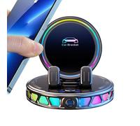 Wireless Car Charger - 15W Non-Slip Suction Cup, Cellphone Clamp 360 Degree Rotatable Phone Charger Holder with Strong Adhesive Base, Secure Auto Fast Charging, Ideal for Vehicle Truck