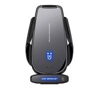 Wireless Car Charger Car Mount for Jaguar F-pace 2016-2020, 15W Qi Fast Charging with Auto-Clamping Function Air Vent Car Phone Holder Compatible with All iPhone Android Samsung Phones Etc