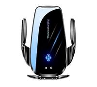 Wireless Car Charger Holder for Cadillac CT4 (2019-2026) | Stable Anti-slip Foldable Adjustable Mount Cradle 360° Rotation 15W Fast Charging Compatible with Most Mobile Phones