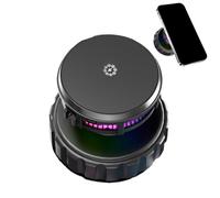 Wireless Car Charger | Magnetic Phone Holder | Ambient Light & 15W Wireless Charger for Daily Road or Truck Trips