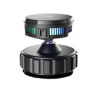 Wireless Car Charger | Magnetic Phone Holder for Fast Charging - 15W Fast Charger with Mood Lights for Car Truck Home Work Traffic and Road Trip