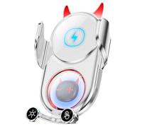 Wireless Car Charger Mount, Car Charger Phone Mount, Rotatable Devil Phone Holder | Auto Funny Phone Stand for Travel, Daily Life, Business Trip, Anti-shake Phone Mount Eye-catching Design