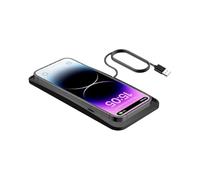 Wireless Car Charger Pad - Auto Phone Charger Mat - Non-Slip Phone Charging Mat for Sedans SUVs Trucks Tablets Earphones Urban Delivery Road Trip