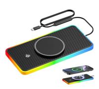 Wireless Car Charger Pad for Lamborghini Aventador LP 700-4 Roadster 2013-2017,15W LED Magnetic Wireless Charger Pad,Non Slip Car Phone Charging Mat,1 Meter Cable,for iPhone 17 16 15 14 13 12