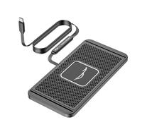 Wireless Car Charging Pad for Lancia Stratos Montecarlo Gamma Trevi Kappa, Fast Charging Mat, Non Slip Cell Phone Wireless Chargers, Dashboard Charger,1M-Type C