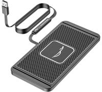 Wireless Car Charging Pad for Toyota Mark X Matrix Mirai MR2 Spyder, Fast Charging Mat, Non Slip Cell Phone Wireless Chargers, Dashboard Charger,1M-USB