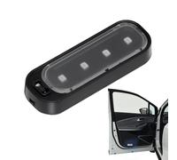 Wireless Car Door Sensor Light - USB Rechargeable LED Door Light, Welcome and Warning Light, Universal Car Indoor/Outdoor Security Light