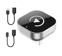 Wireless Car Play Car Adapter, USB Plug-and-Play Converter, Turns Wired Display Into Wireless System, Compact Auto Accessory, Compact, Lightweight 2.8x2.8x2cm For Smart Driving Electronics Setup
