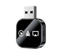 Wireless Car play Mirror Link Adapter | 2026 Upgrade 3In 1 Auto Adapter With 2.4/5ghz WiFi And Bluetooth1 5.0 | Plug Play Converter | For Daily Commuting Long Distance Travel