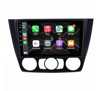 Wireless Car Stereo for Apple Carplay for BMW serie 1 serie E88 E82 E81 E87 2004-2011 Wireless, Mirror Link, Live Navigation, Voice Assistant, Touchscreen, Bluetooth, Aux, Gps, 4 Core 4G+64G