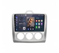 Wireless Car Stereo for Apple Carplay for Ford Focus Exi MT 2004-2011 Wireless, Mirror Link, Live Navigation, Voice Assistant, Touchscreen, Bluetooth, Aux, 4 Core 4G+64G