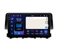 Wireless Car Stereo for Apple Carplay for Honda Civic 10 FC FK 2015-2020 Touchscreen Portable Apple Carplay Screen Gps Navigation/Voice Control/Mirror, 4 Core 4G+64G