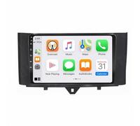 Wireless Car Stereo for Apple Carplay for Mercedes Benz Smart Fortwo 2011-2015 Car Play Mirror Link Music Video Player Siri/Airplay/Aux/Radio, Player Bluetooth, 4 Core 2G+32G