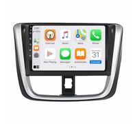 Wireless Car Stereo for Apple Carplay for Toyota Vios Yaris L 2016-2019 Wireless, Mirror Link, Live Navigation, Voice Assistant, Touchscreen, Bluetooth, Aux, 8 Core 8G+256G
