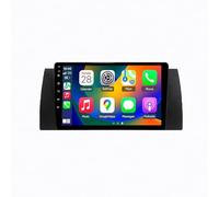 Wireless Car Stereo for BMW 5 E53 E39 X5 M5 1996-2007 Wireless Carplay Android Auto, Ips Touchscreen Radio, Gps Navigation, Bluetooth Fm Radio, Dash Cam & Backup, 4 Core 4G+64G