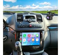 Wireless Car Stereo for Mercedes-Benz Viano 2006-2014 Radio with Apple Carplay and Android Auto,9 Inch Touch Screen GPS Navigation for Car,Car Audio Receivers with Bluetooth