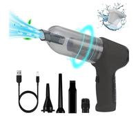 Wireless Car Vacuum Cleaner Mini, Blow,Suck,Pump 3 in 1 Small Vacuum For Home Light And Portable Small Vacuum, For Inflating And Vacuuming Bags,Black