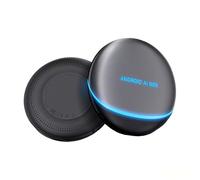 Wireless Carplay Adapter, 2 in 1 Android Auto Wireless Adapter 2025 AI Box Carplay with HDMI Input Support YouTube TikTok TF SIM Card, Mini Car Play Box for CarPlay Android Auto Cars