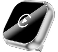 Wireless CarPlay Adapter 2-in-1 for Ram 1500 2018 2019 2020 2021 2022 2023 2024 2025 2026, USB Design Plug and Play Bluetooth Fast Connection Car Accessories,C-Silver