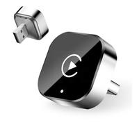 Wireless CarPlay Adapter, 2-in-1 Mini CarPlay & Android Auto Wireless Adapter, Plug & Play, Mini USB Design, Auto Connect, Car Accessories, Car Play Compatible with iPhone & Android